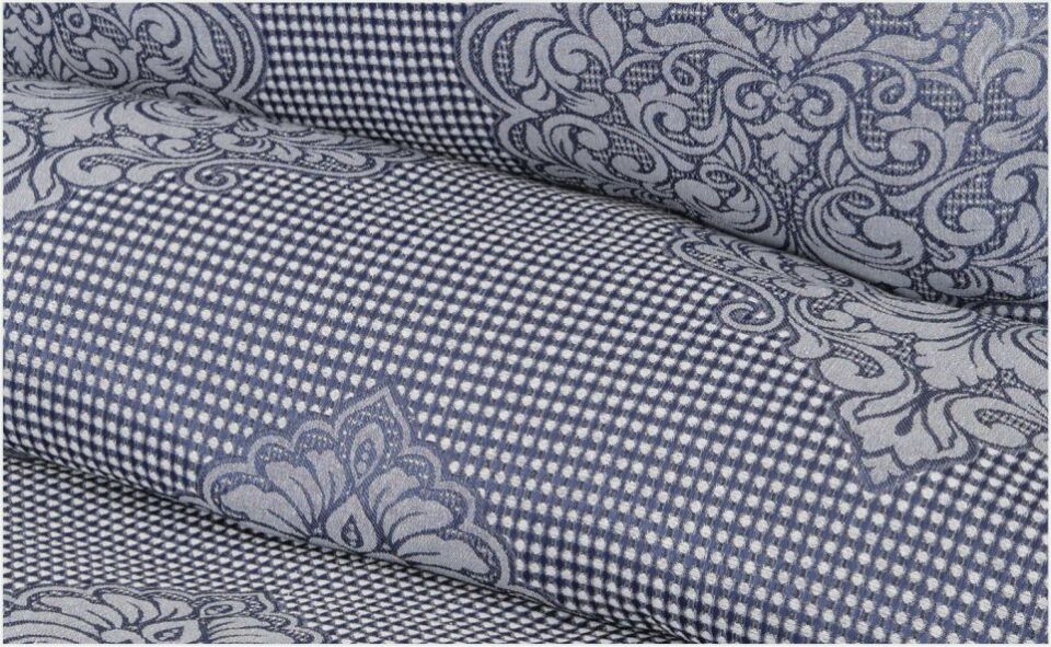 Karaca Home Amelie İndigo Çift Kişilik Yatak Örtüsü Set