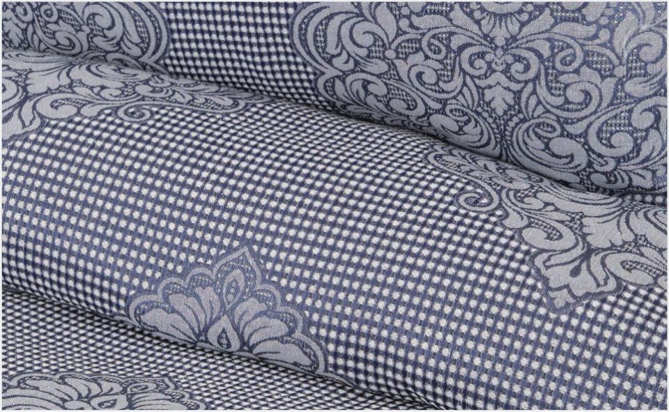Karaca Home Amelie İndigo Çift Kişilik Yatak Örtüsü Set