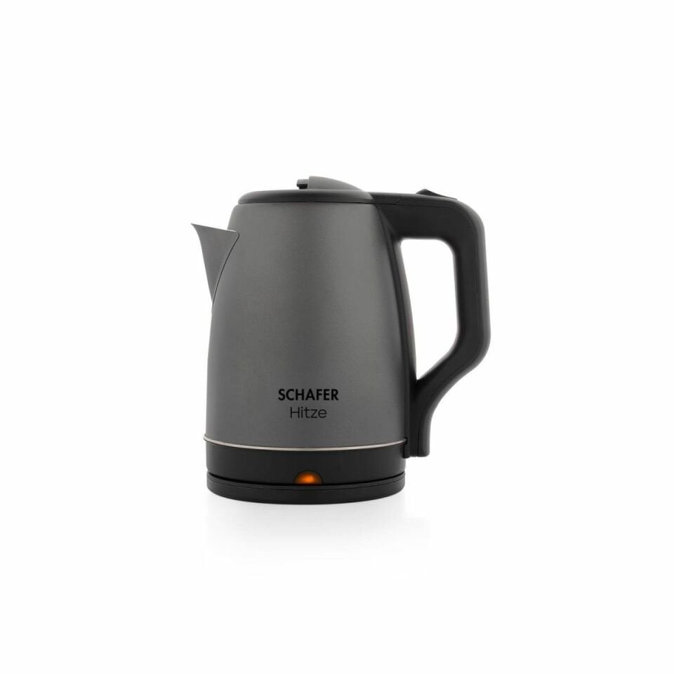 Schafer Hitze Paslanmaz Çelik Su Isıtıcı (Kettle)-Antrasit