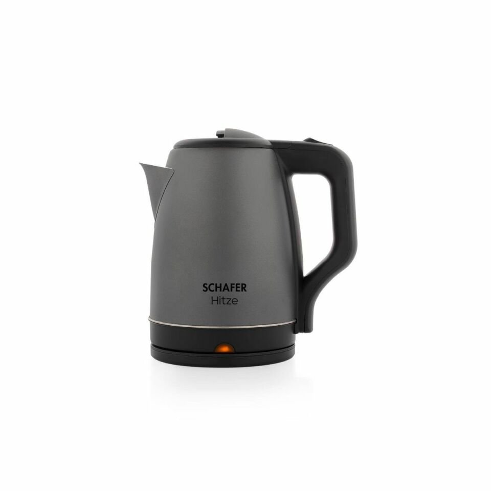 Schafer Hitze Paslanmaz Çelik Su Isıtıcı (Kettle)-Antrasit
