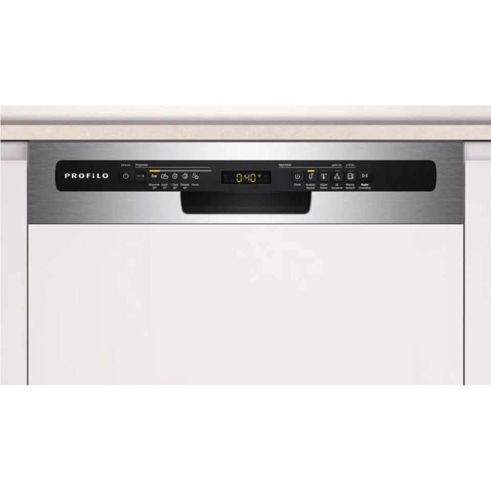 Profilo BMA4451E3 5 Programlı Ankastre Bulaşık Makinesi