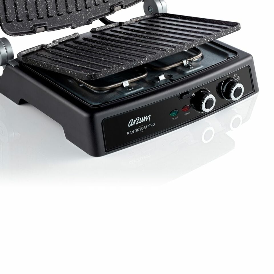 Arzum AR2044-INX Kantintost Pro Izgara ve Tost Makinesi - Inox