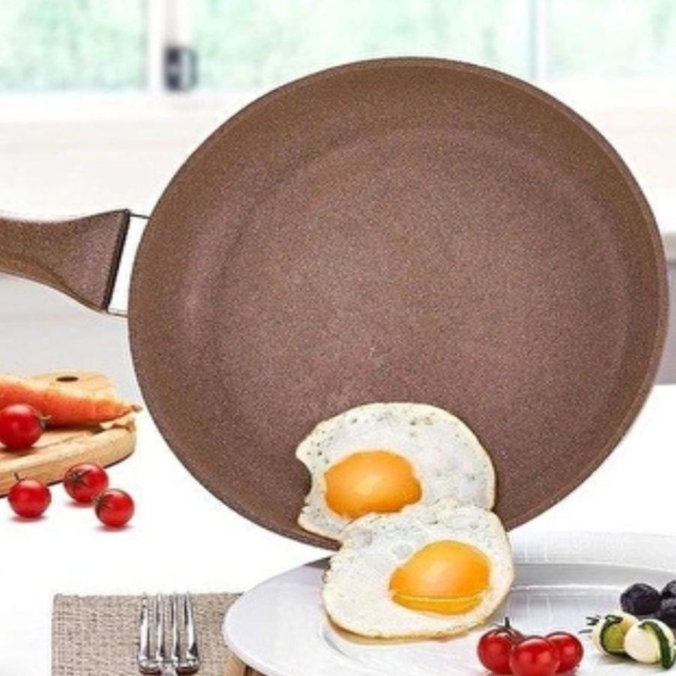 Safınox Saflon 32Cm Tek Kulp Granit Tava