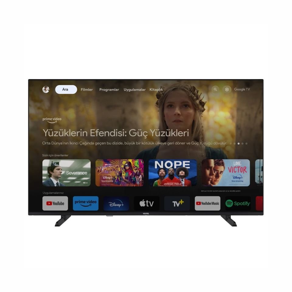 Vestel 50QG9840 50'' 126 Ekran 4K Smart QLED Google TV