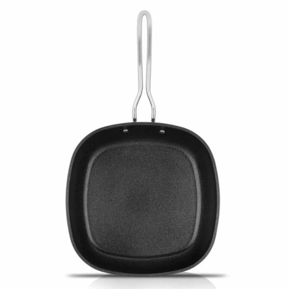 Schafer Gastronomie Master Seramik Tava 28Cm-Siyah/Gri