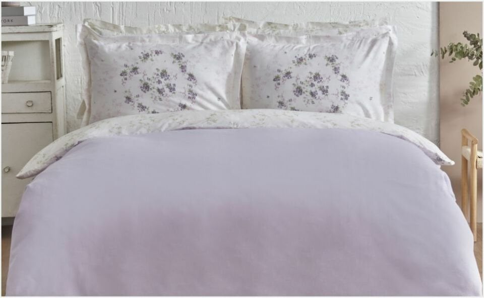 Karaca Home Nevra Summer Set Çift Kişilik Pikeli Takım Lila