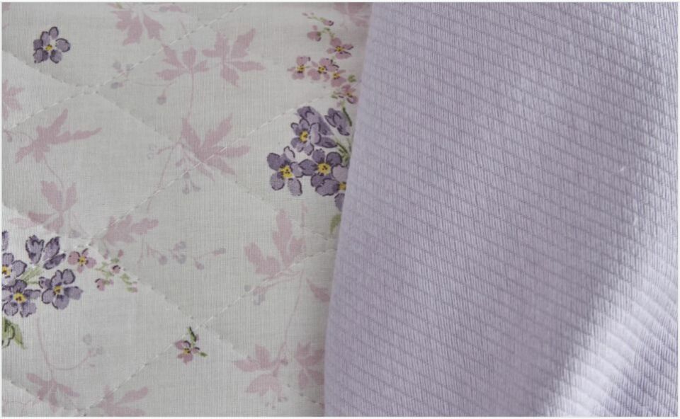 Karaca Home Nevra Summer Set Çift Kişilik Pikeli Takım Lila