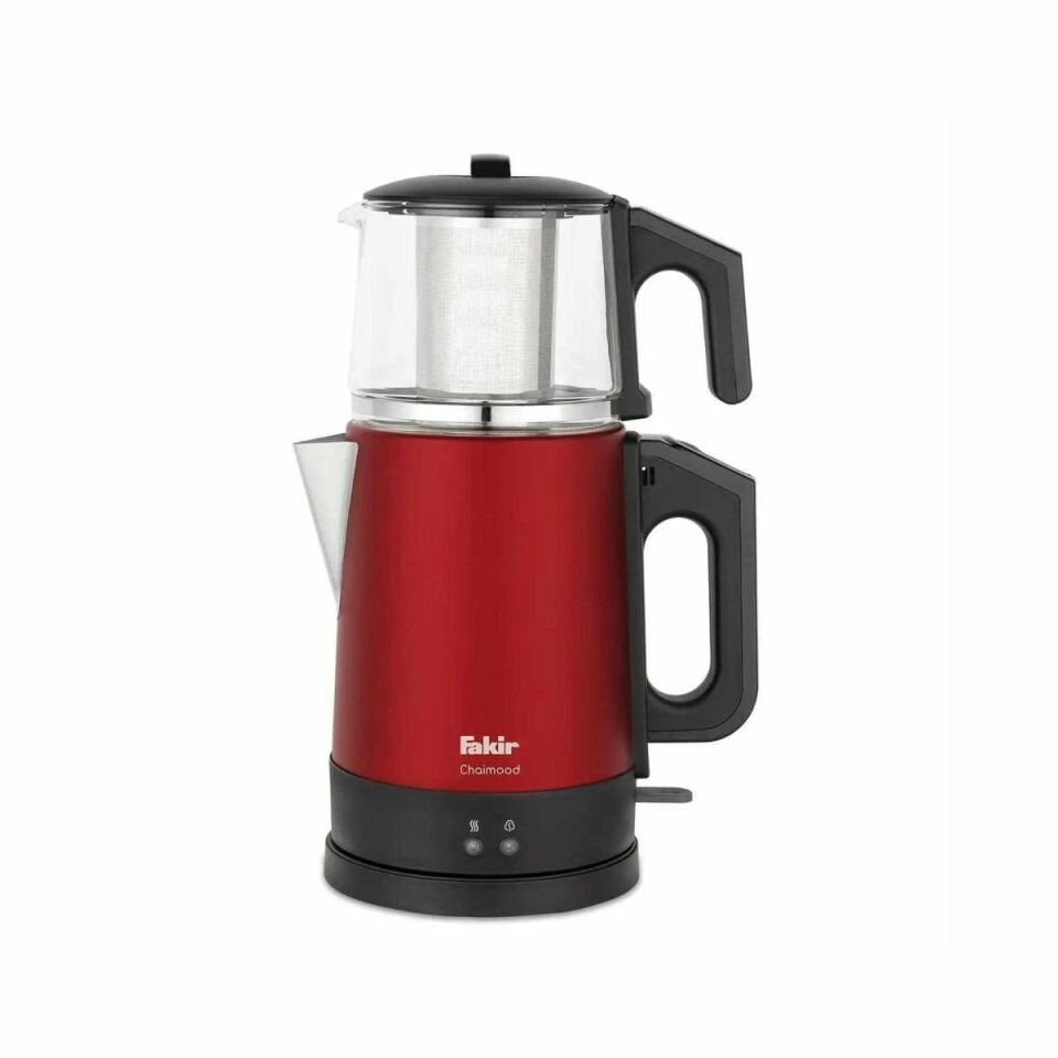 Fakir Chaimood Çay Makinesi & Kettle Paslanmaz Çelik 1800W Rouge