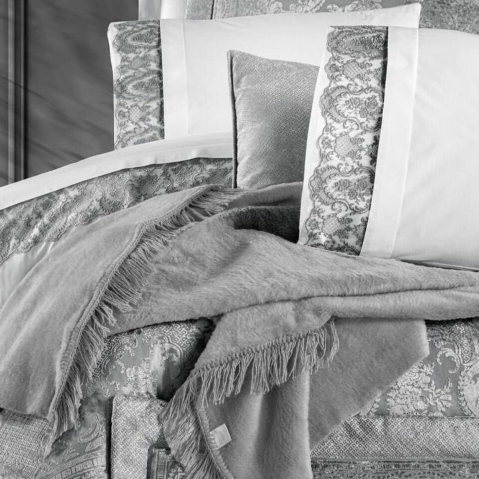 Schafer Home Elegance Çeyiz Seti 11 Parça-Gri