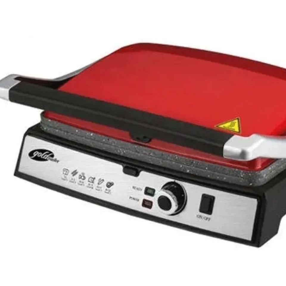 Goldmaster Gm-7450K Tostmix Tost Makinesi-Kırmızı