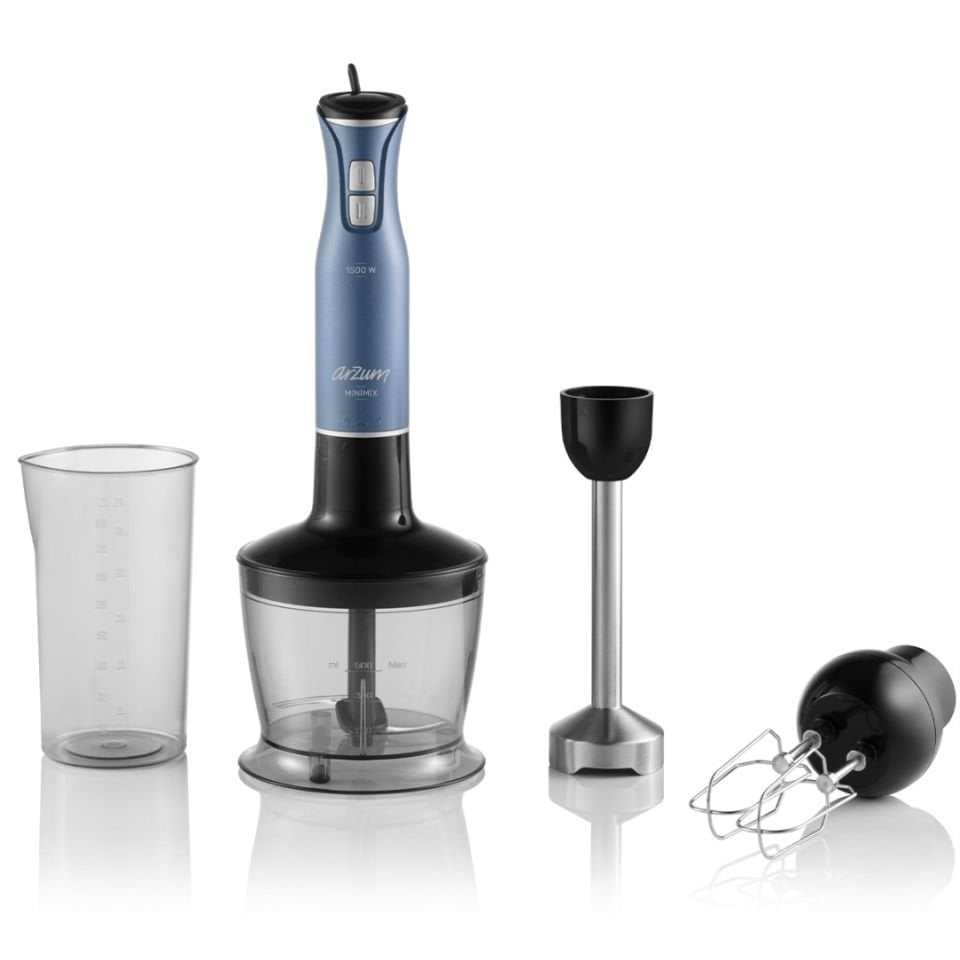 Arzum AR1138-O Minimix El Blender Seti - Okyanus