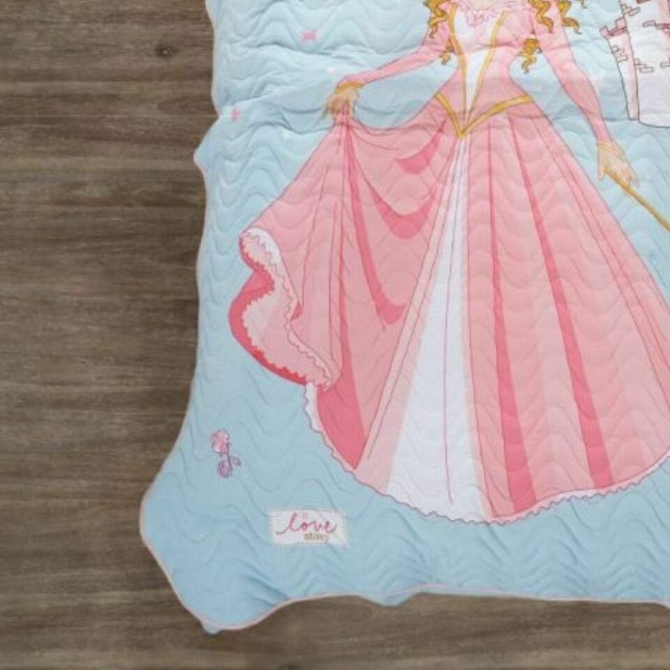 Aran Clasy Ranforce Yatak Örtüsü Tek Kişilik Crown V1 Pembe