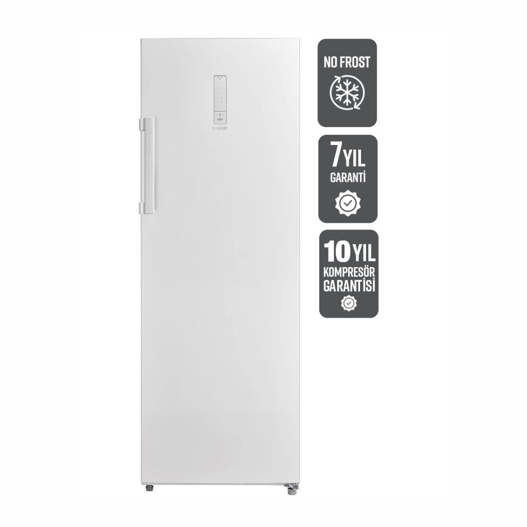 Uğur UED 7238 DTK NF DGT D/S R66 7 Çekmeceli Dikey No Frost Derin Dondurucu