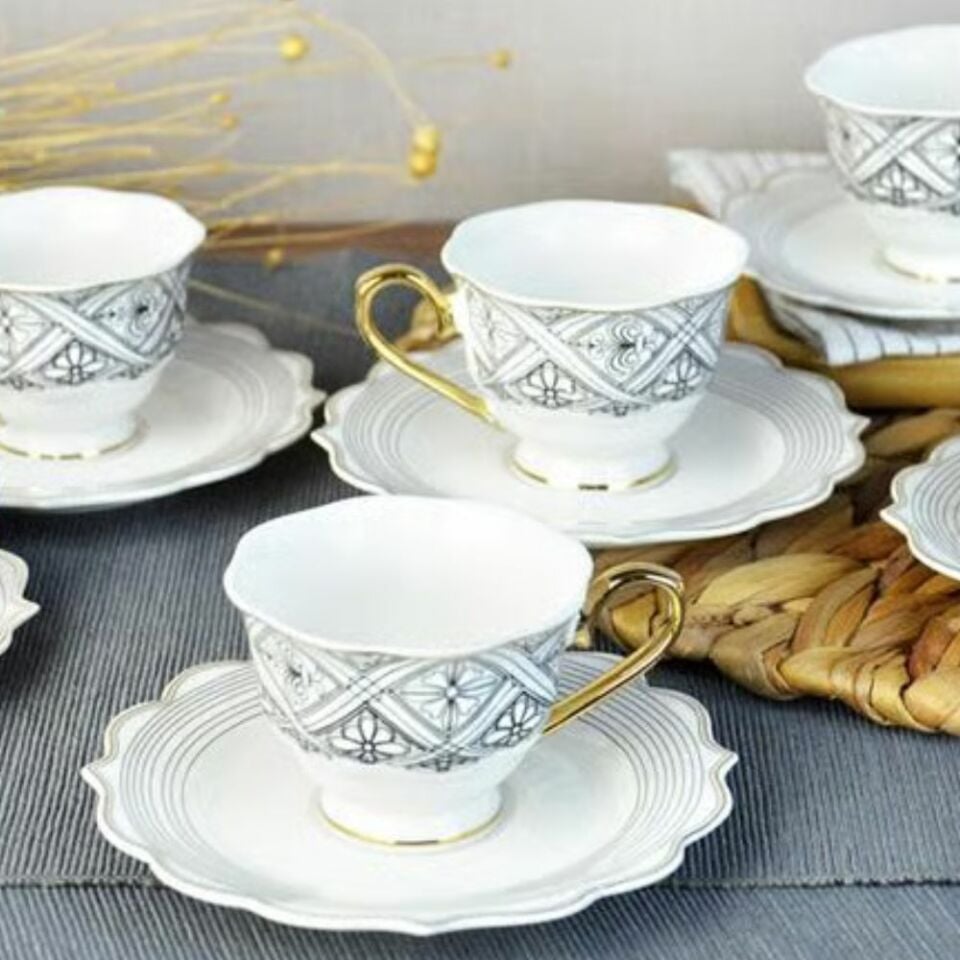 Şener Por-101804Paçi-Valeria Por.6Lı Kahve Fincanı
