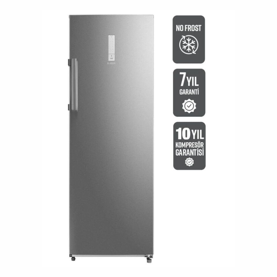 Uğur UED 7238 DTK NFI DGT D/S R66 7 Çekmeceli Dikey  Inox No Frost Derin Dondurucu