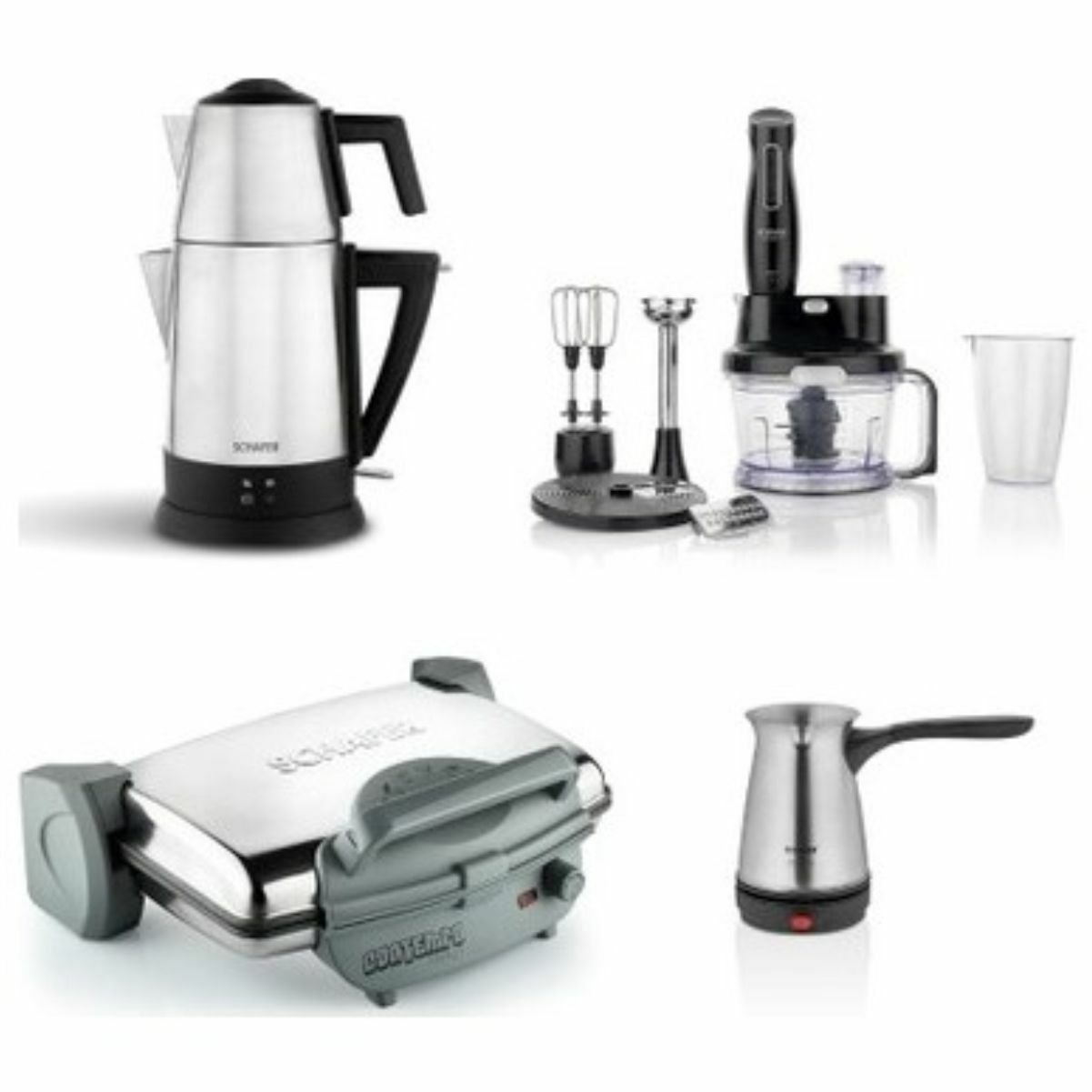 Schafer Kea Elektro Set Mega Inox 4'lü Çeyiz Paketi