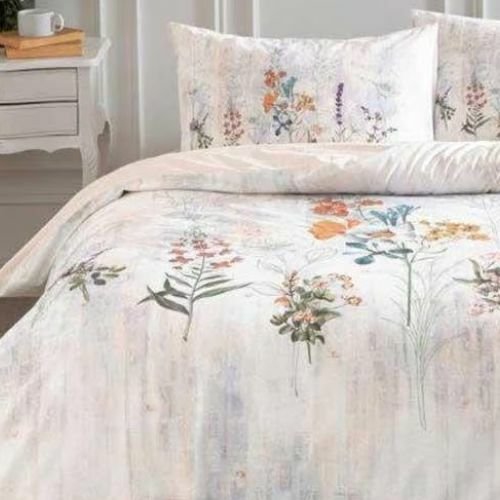 Özdilek Nevresim Takımı Tek Kişilik Somon Floraıson