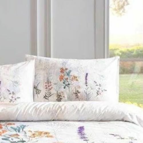 Özdilek Nevresim Takımı Tek Kişilik Somon Floraıson