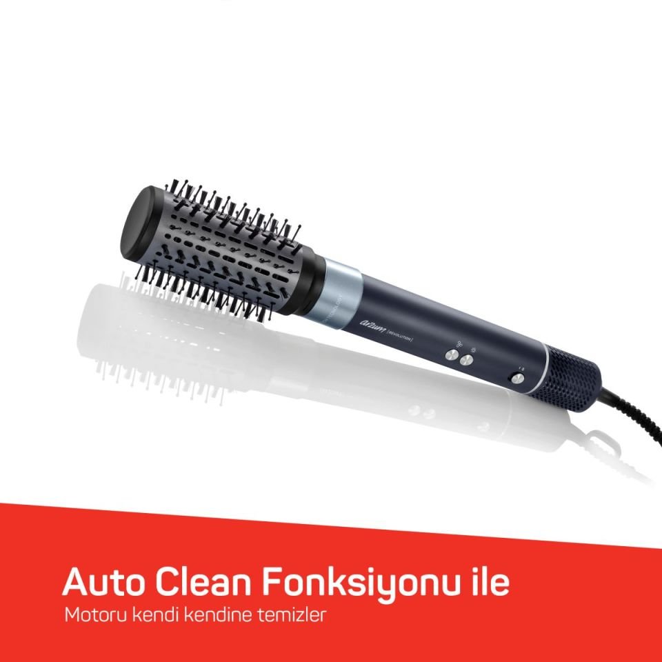 Arzum AR5166 Revolution 6in1 Platin Gri Saç Şekillendirme Seti