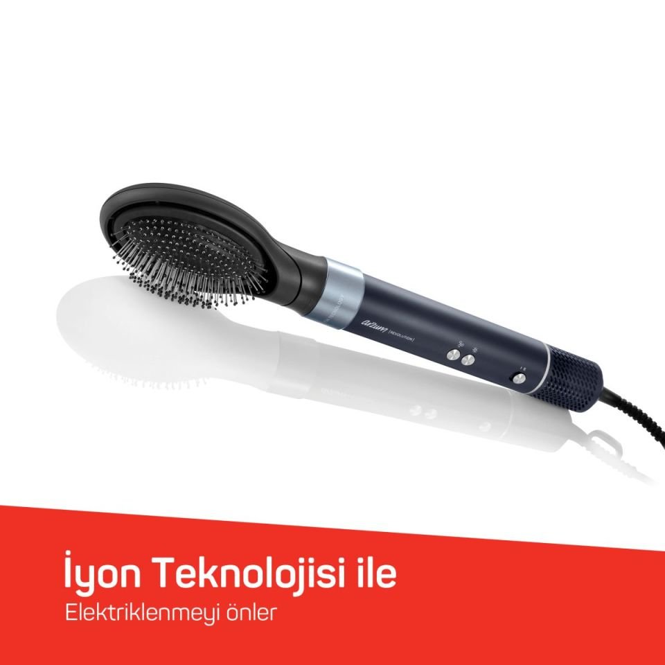 Arzum AR5166 Revolution 6in1 Platin Gri Saç Şekillendirme Seti