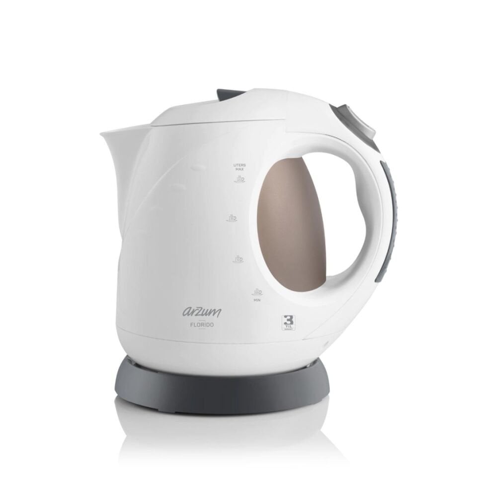 Arzum AR3014 Florido Gizli Rezistanslı Su Isıtıcısı - Beyaz