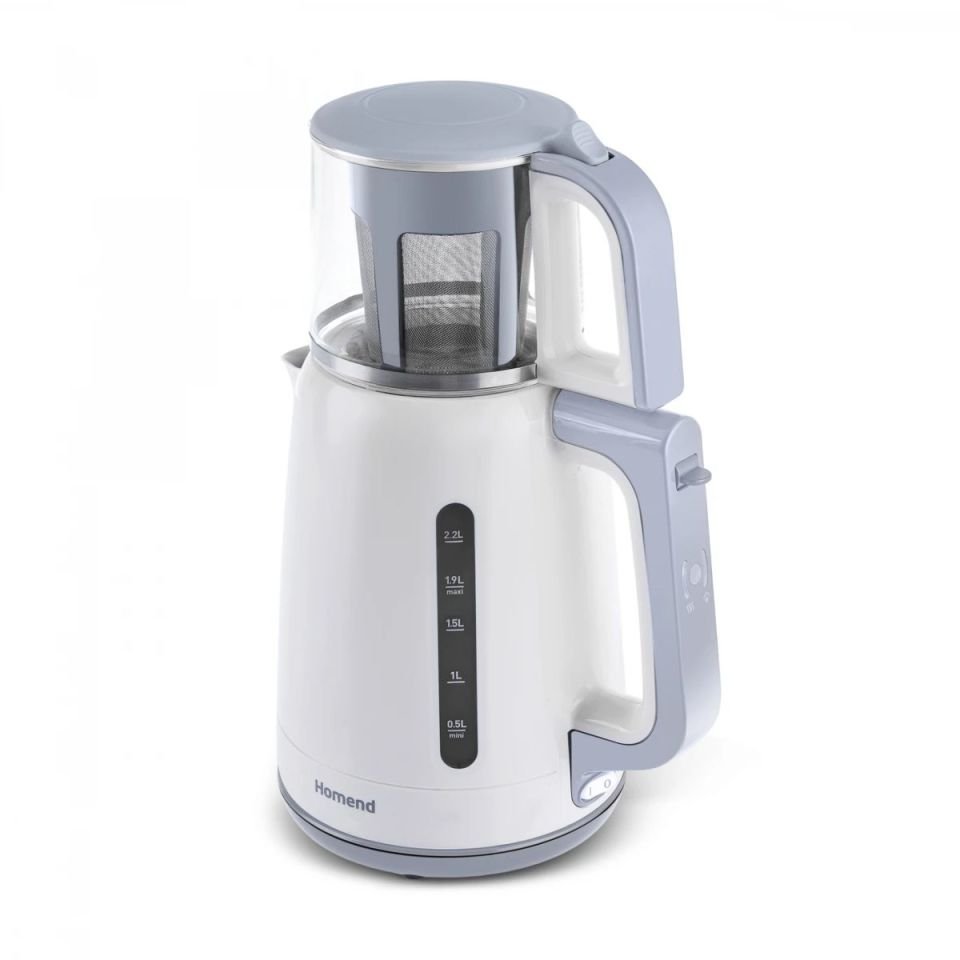 Emsan Homend Royaltea 1756H Plastik Çay Makinesi Beyaz