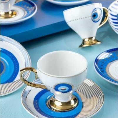 Acar Kaı-21-0172/12 Goldfınch 6 Lı Fincan Seti