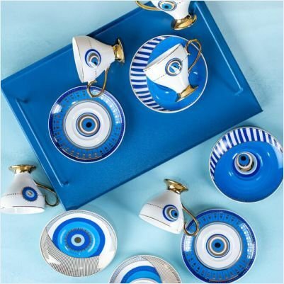 Acar Kaı-21-0172/12 Goldfınch 6 Lı Fincan Seti