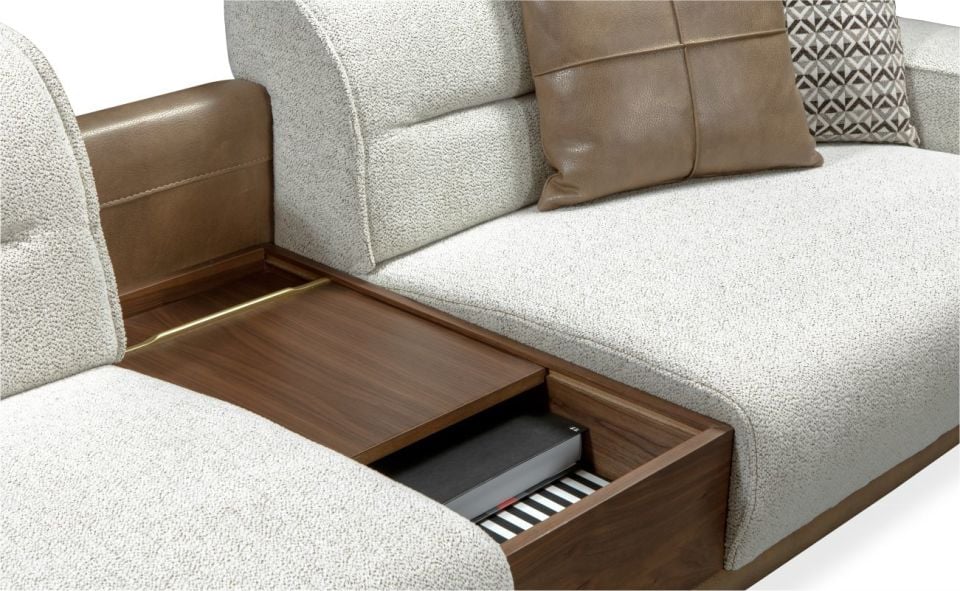 Lavinya Cavalli Koltuk Takımı 4+3+1+1 Tetra V01 -Deri Caz 023