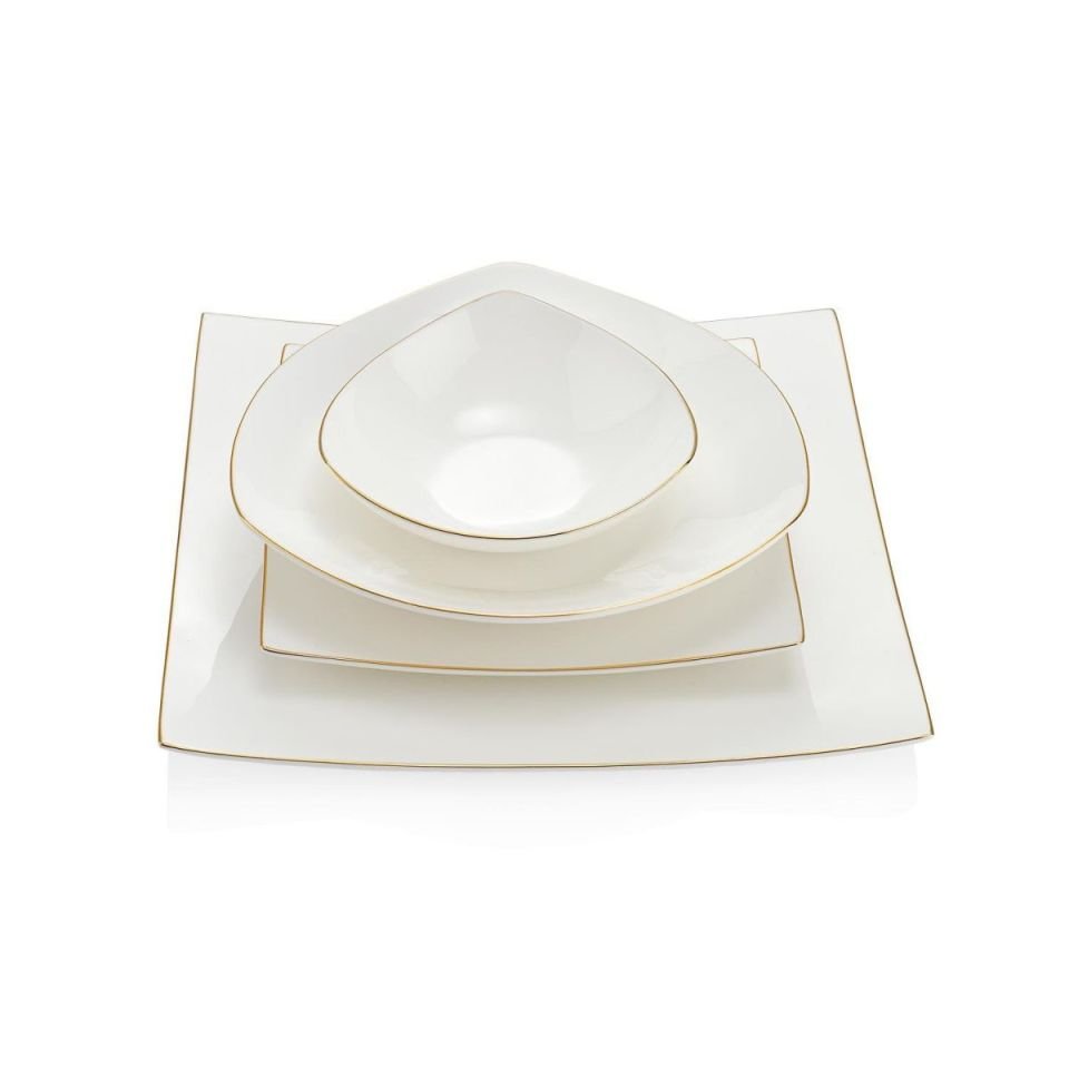Schafer Stella Bone Yemek Takımı 60 Parça-Altın01