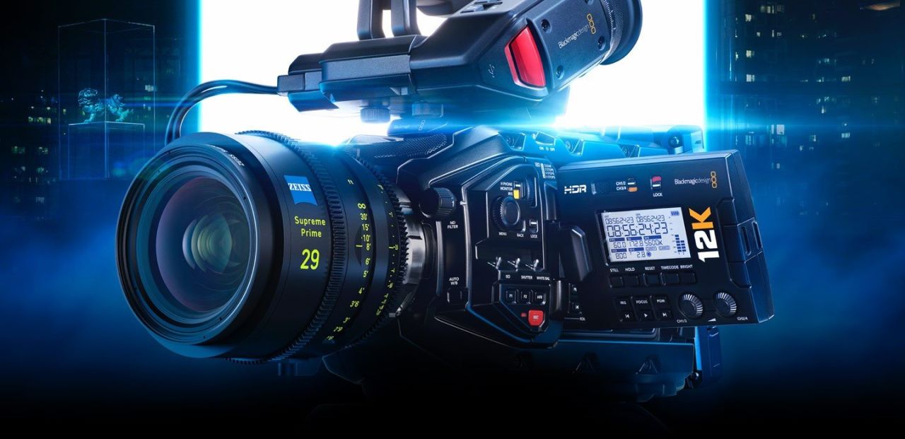 Blackmagic URSA Mini Pro 12K Dünyanın En Gelişmiş Dijital Film Kamerasıdır!