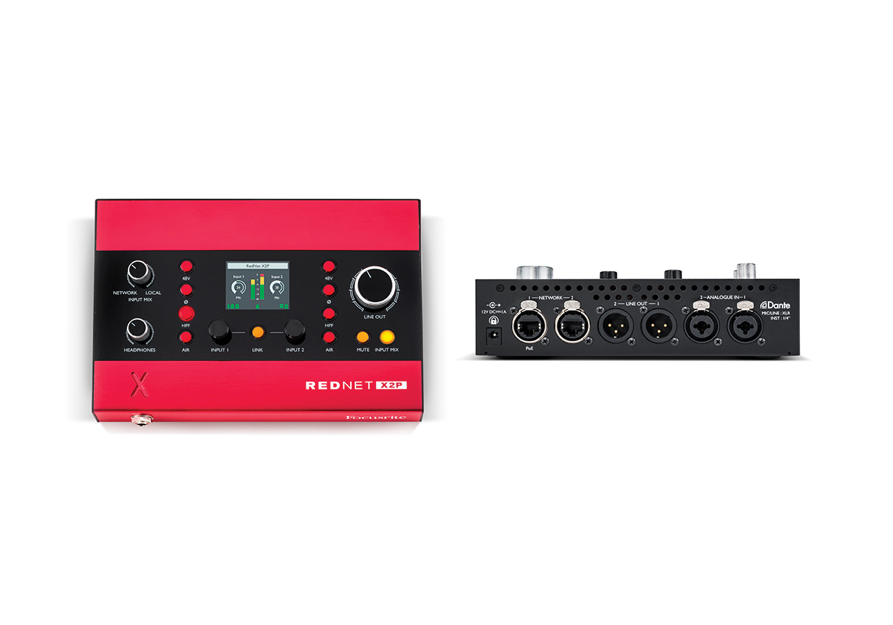 Focusrite Pro RedNet X2P- 2x2 Analog I/O Dante Ses Kartı