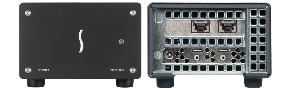 Sonnet Twin 10G TB3 (Çift Bağlantı Noktalı Bakır 10GBASE-T Ethernet Adaptörü)