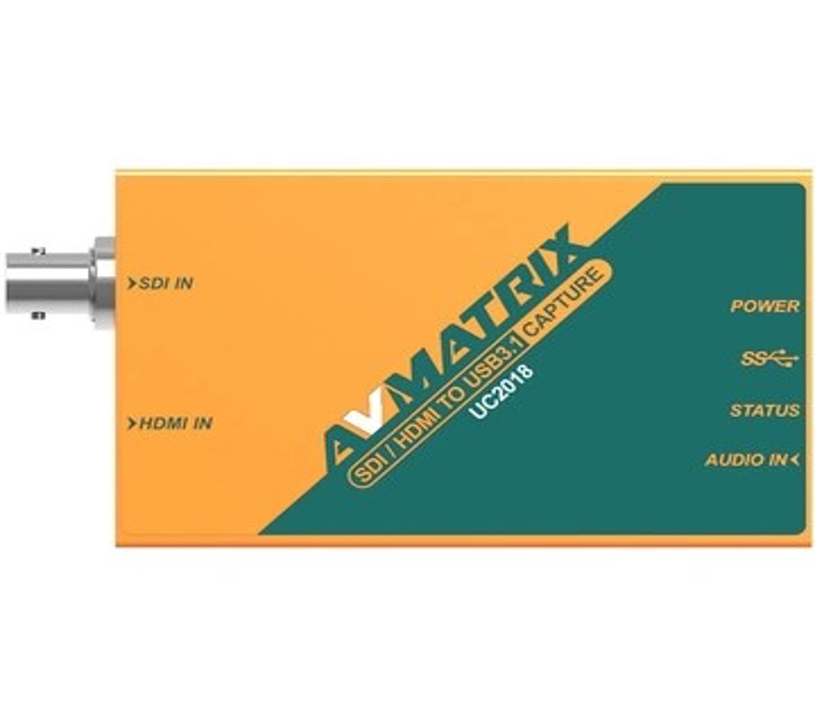 AVMatrix UC2018 SDI/HDMI - USB 3.0 Video Capture Kartı