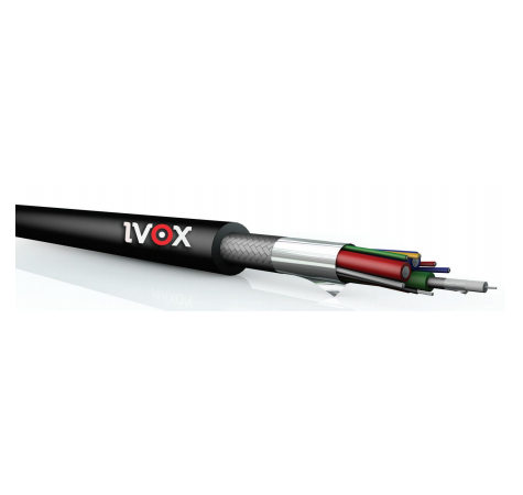 IVOX Rgb 3/8 - Ethernet Destekli Görüntü Kablosu  (Metre)