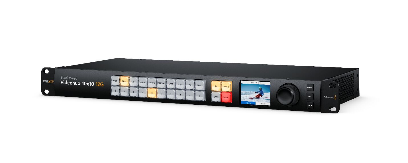 Blackmagic Videohub 10x10 12G