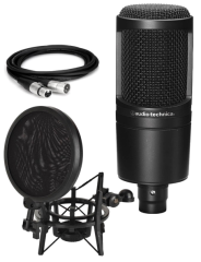 Audio Technica AT2020 - Geniş Diyafram Kondenser Mikrofon