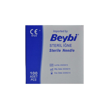 Beybi Steril Enjektör İğne Ucu Pembe - 100 Adet