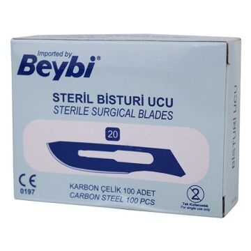 Beybi Bistüri Ucu No:20 - 100 Adet