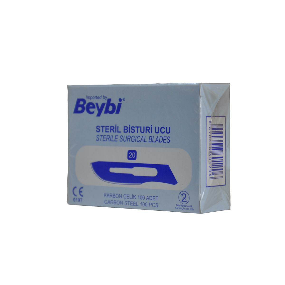 Beybi Bistüri Ucu No:20 - 100 Adet