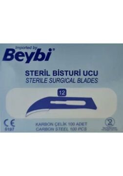 Beybi Bistüri Ucu No:12 - 100 Adet