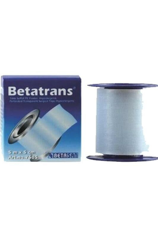Betatrans Şeffaf Flaster 5 cm x 5 m - 10 Adet