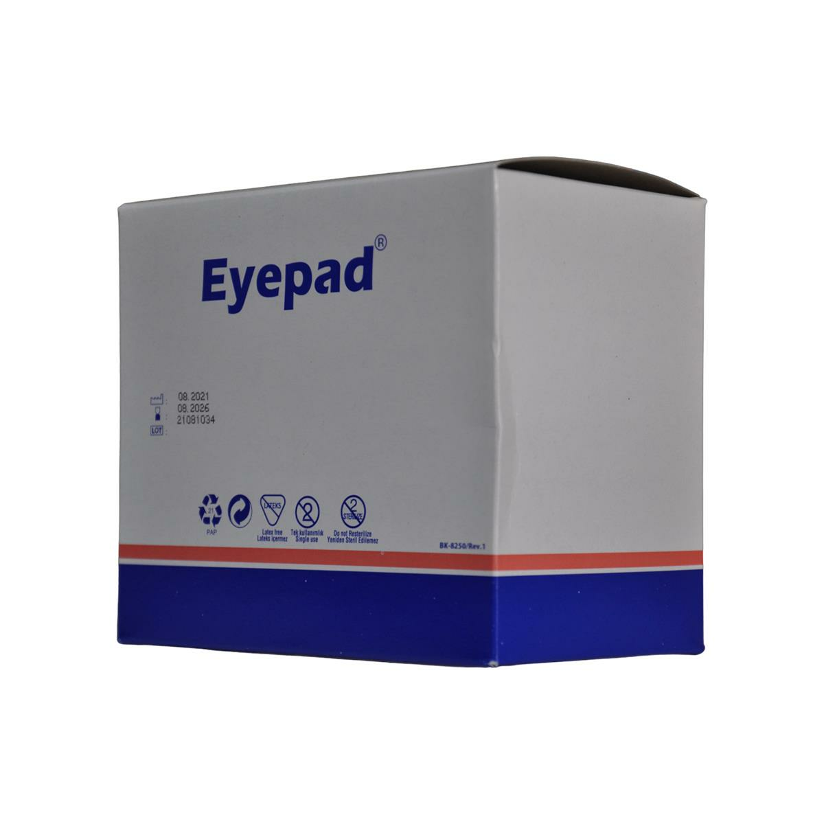 Eyepad Steril Yapışkanlı Göz Pedi 6,5 x 9,5 cm - 50 Adet