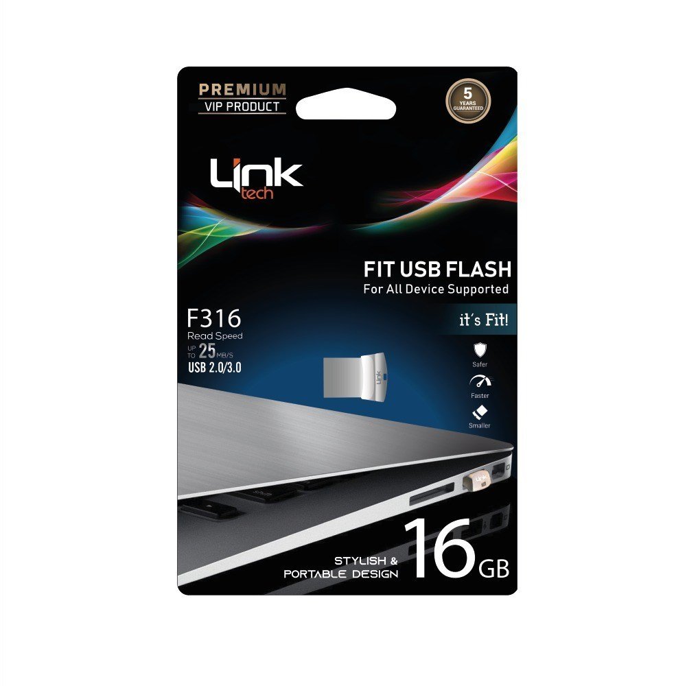 Fit Premium 16GB Metal 25MB/S USB Flash Bellek