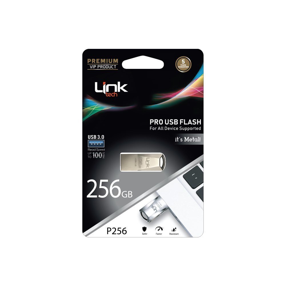 Pro Premium 256GB Metal 100MB/S USB Flash Bellek