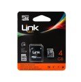 LinkTech 4GB Micro SD Adaptörlü Hafıza Kartı