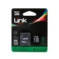 LinkTech 8GB Micro SD Adaptörlü Hafıza Kartı