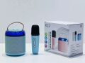 Karaoke Mikrofonlu RGB Işıklı Profesyonel Taşınabilir Bluetooth Hoparlör-K12