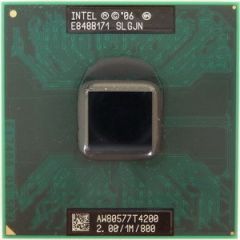 Intel Pentium Dual Core T4200 SLGJN 800 Mhz 2.00 Ghz İşlemci Cpu LPQRSWXZ