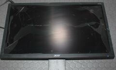 Kırık Acer V226HQL 21.5 inc Lcd Monitör Hurda Arızalı Ekran Kırık PUY34514